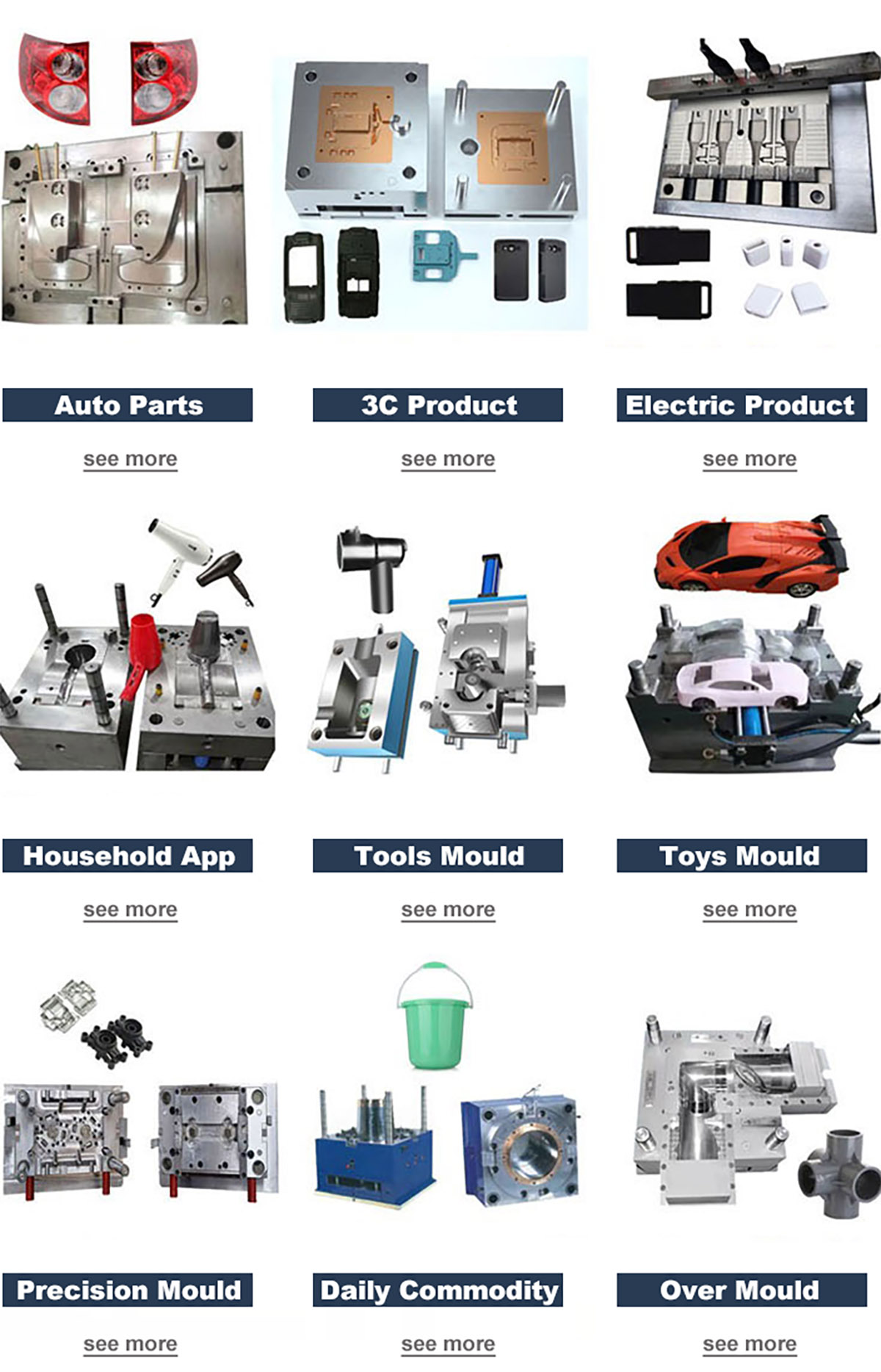 Mga Sikat na Tagahanga Mould Maker Plastic Parts Injection Mould05